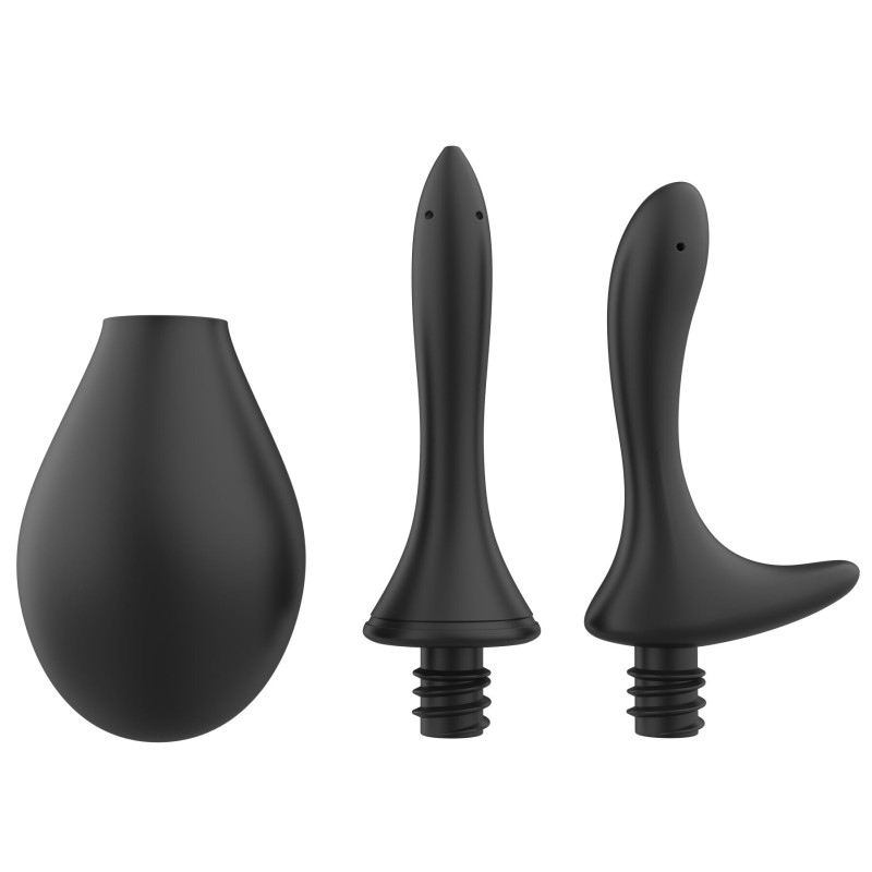 Анальный душ с двумя насадками Nexus ANAL DOUCHE SET 260 ml Анальный душ с двумя насадками Nexus ANAL DOUCHE SET 260 ml