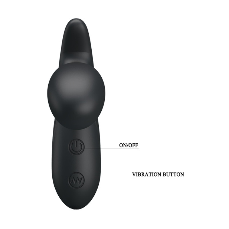 Массажер простаты Pretty Love Beckie Prostate Stimulator Black Массажер простаты Pretty Love Beckie Prostate Stimulator Black