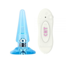 Анальний затор Chisa NICOLE'S Anal Pleaser Блакитний