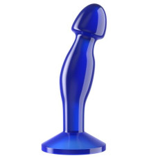 Анальная пробка LoveToy Flawless Clear Prostate Plug 6.5" Blue