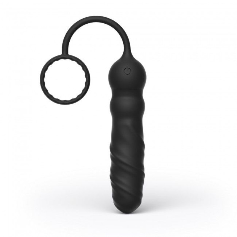 Анальный вибратор Marc Dorcel Deep Seeker с эрекционным кольцом и пультом ДУ Анальный вибратор Marc Dorcel Deep Seeker с эрекционным кольцом и пультом ДУ