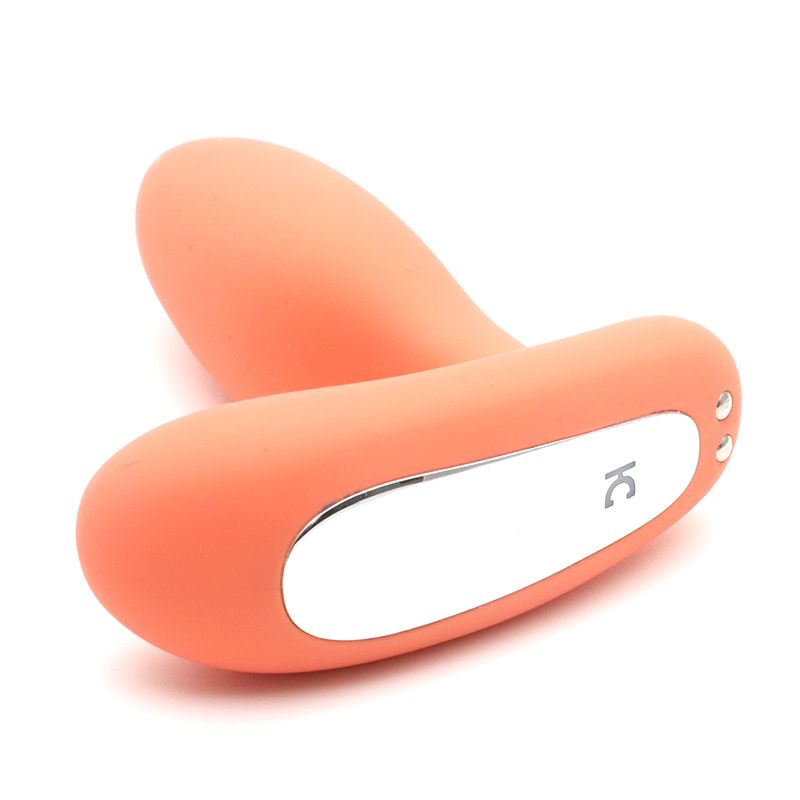 Массажер простаты 2-в-1 KisToy Gordon Оранжевый с пультом ДУ Массажер простаты 2-в-1 KisToy Gordon Оранжевый с пультом ДУ