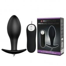 Анальная пробка Pretty Love Vibrating Butt Plug Черная