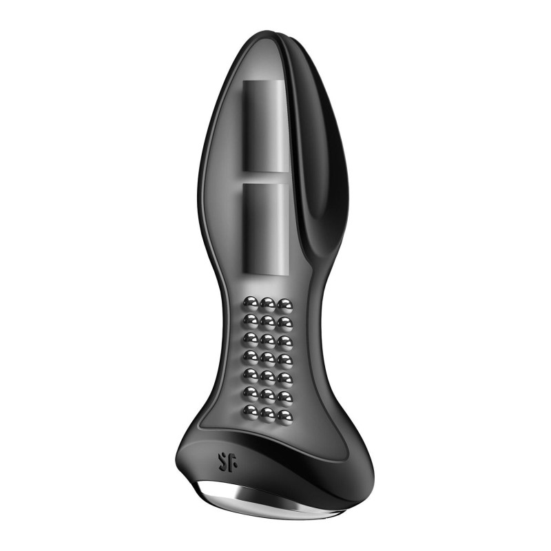 Анальна смарт-вібропробка із перлинним масажем Satisfyer Rotator Plug 2+ Black Анальна смарт-вібропробка із перлинним масажем Satisfyer Rotator Plug 2+ Black