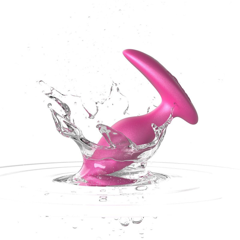 Анальная смарт-вибропробка We-Vibe Ditto+ Cosmic Pink, 10 режимов, пульт ДУ Анальная смарт-вибропробка We-Vibe Ditto+ Cosmic Pink, 10 режимов, пульт ДУ