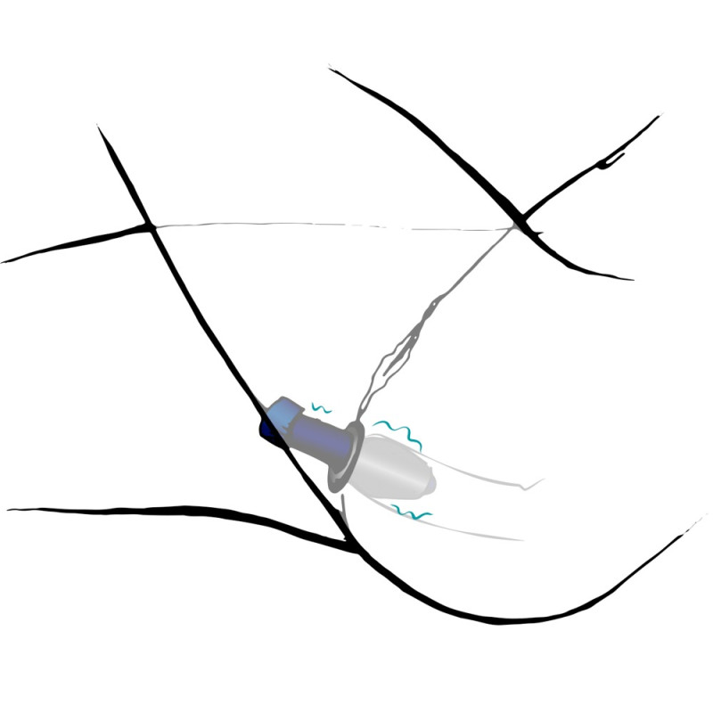 Анальна пробка You2Toys Lust Tunnel Чорна M Анальна пробка You2Toys Lust Tunnel Чорна M