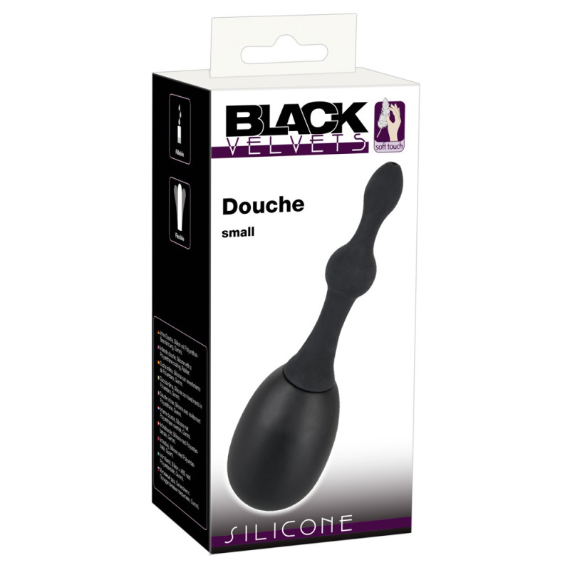 Анальный душ Black Velvets Douche Small Черный Анальный душ Black Velvets Douche Small Черный