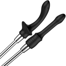 Набор анальных насадок для душа Nexus Beginner Douche Duo Kit – Black, 2 шт.