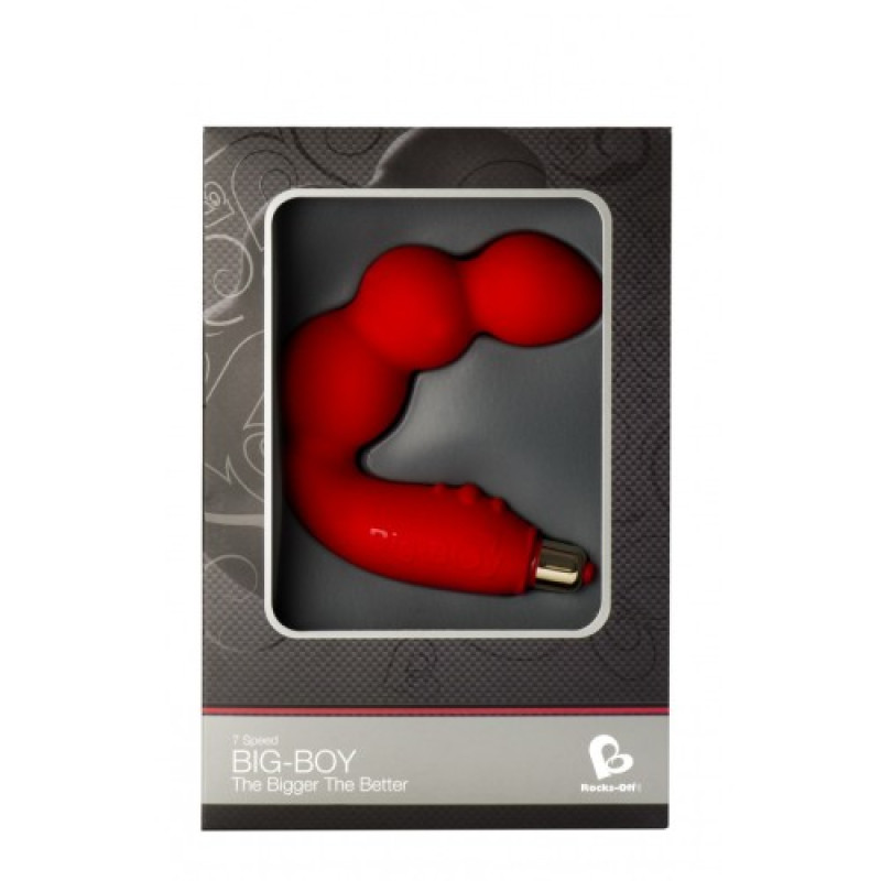 Массажер простаты Rocks Off Big-Boy Красный Массажер простаты Rocks Off Big-Boy Красный