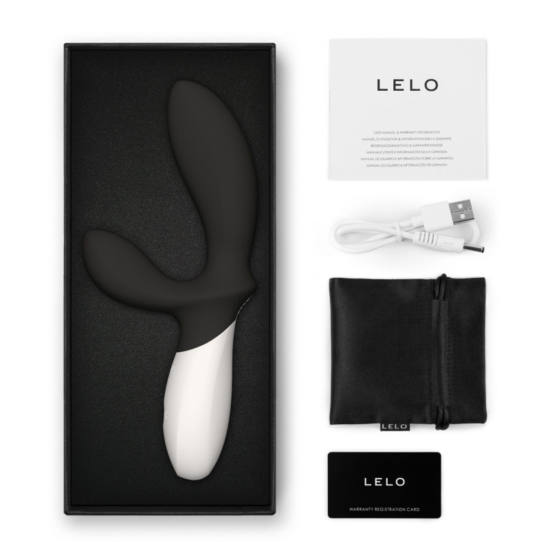 Массажер простаты LELO Loki Wave 2 Black, 2 мотора, манящее движение + вибрация Массажер простаты LELO Loki Wave 2 Black, 2 мотора, манящее движение + вибрация
