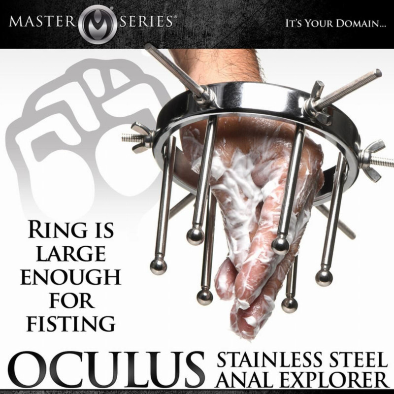 Анальный расширитель Master Series Oculus Stainless Steel Anal Explorer Анальный расширитель Master Series Oculus Stainless Steel Anal Explorer