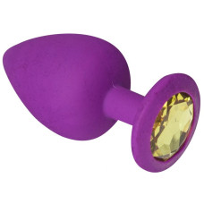Анальная пробка sLash Silicone Beryl L Фиолетовая