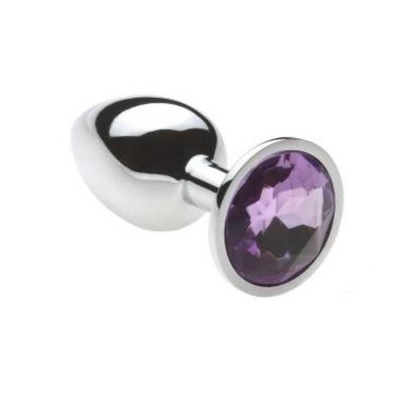 Анальная пробка утяжеленная sLash Tourmalin M Серебристая Анальная пробка утяжеленная sLash Tourmalin M Серебристая