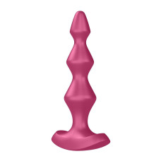 Анальный стимулятор-бусины с двумя моторами Satisfyer Lolli-Plug 1 (Berry)