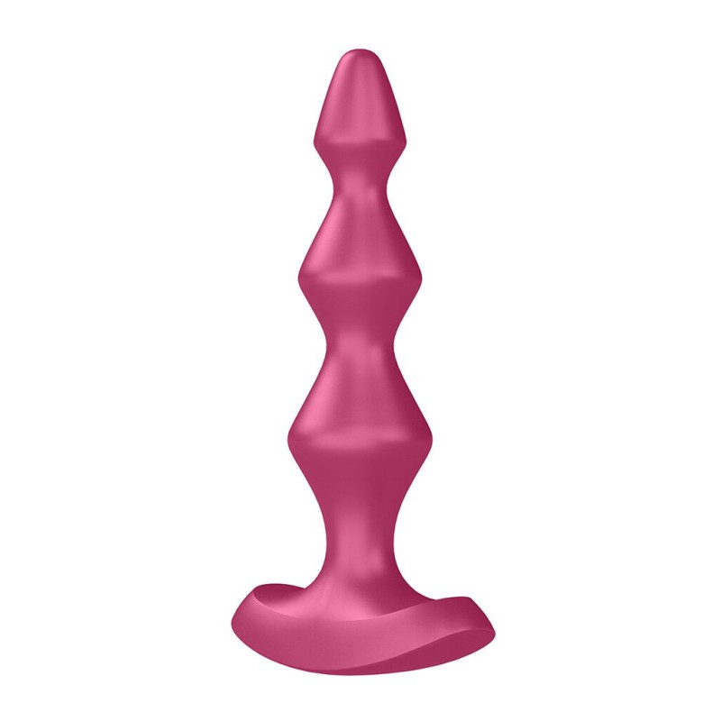 Анальный стимулятор-бусины с двумя моторами Satisfyer Lolli-Plug 1 (Berry) Анальный стимулятор-бусины с двумя моторами Satisfyer Lolli-Plug 1 (Berry)