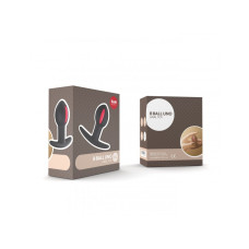 Анальная пробка Fun Factory B Ball Uno Черная/Красная