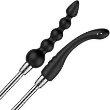 Набор анальных насадок для душа Nexus Advanced Shower Douche Duo Kit – Black, 2 шт