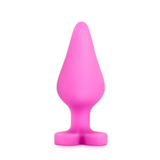 Анальний корок Blush Play With Me Candy Heart Ride Me Рожевий