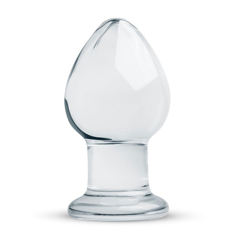 Стеклянная анальная пробка Gildo Glass Buttplug No. 26 Стеклянная анальная пробка Gildo Glass Buttplug No. 26