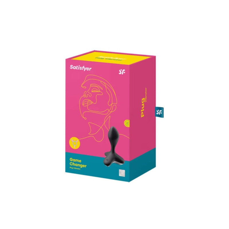 Анальная пробка с вибрацией Satisfyer Game Changer Black Анальная пробка с вибрацией Satisfyer Game Changer Black