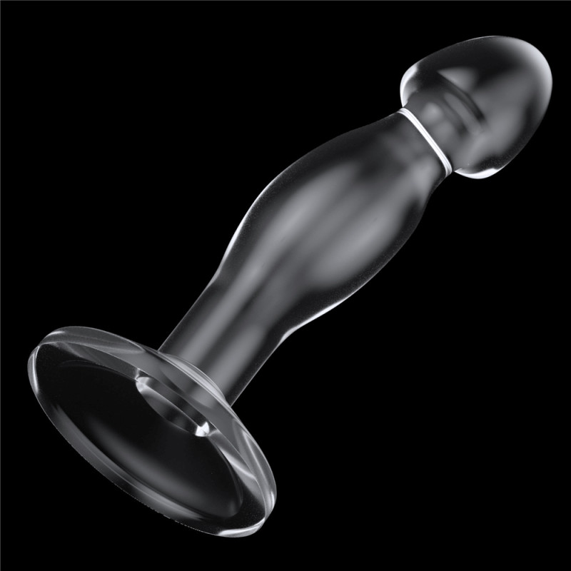 Анальная пробка LoveToy Flawless Clear Prostate Plug 6.5" Clear Анальная пробка LoveToy Flawless Clear Prostate Plug 6.5" Clear