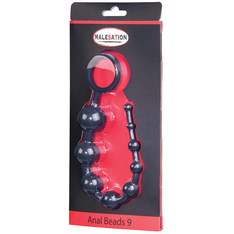 Анальный стимулятор StRubber MALESATION Anal Beads 9 Анальный стимулятор StRubber MALESATION Anal Beads 9