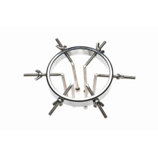 Анальный расширитель Master Series Oculus Stainless Steel Anal Explorer