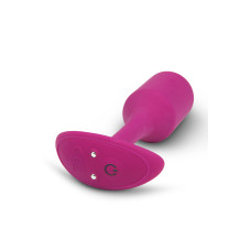 Анальна пробка з вібрацією B-Vibe Snug Plug 2 рожева