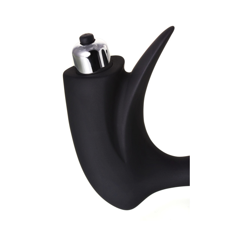 Стимулятор простати Toyfa Erotist First 14,4 см Чорний Стимулятор простати Toyfa Erotist First 14,4 см Чорний