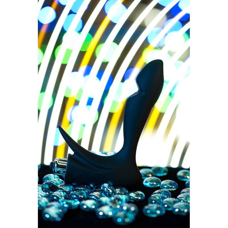 Стимулятор простати Toyfa Erotist First 14,4 см Чорний Стимулятор простати Toyfa Erotist First 14,4 см Чорний