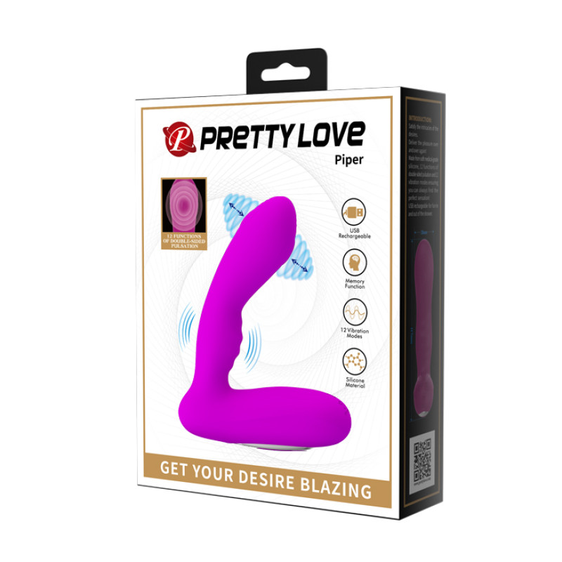 Масажер простати Pretty Love Piper Prostate Stuimulator Purple Масажер простати Pretty Love Piper Prostate Stuimulator Purple