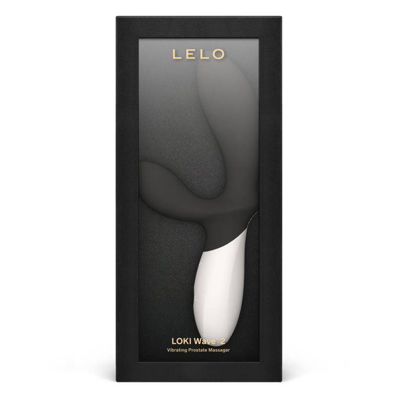 Массажер простаты LELO Loki Wave 2 Black, 2 мотора, манящее движение + вибрация Массажер простаты LELO Loki Wave 2 Black, 2 мотора, манящее движение + вибрация