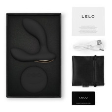 Массажер простаты LELO Hugo 2 Remote Black, 2 мотора, очень мощный, пульт ДУ