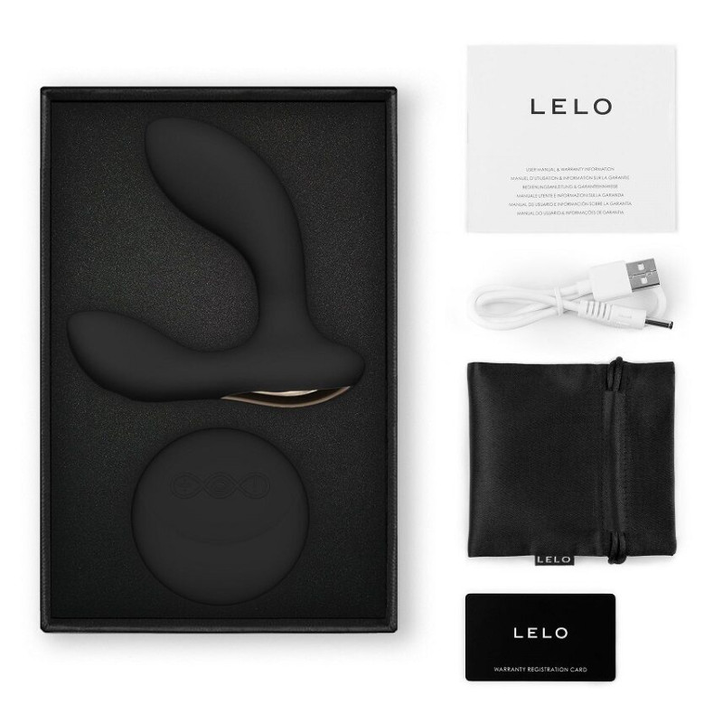 Массажер простаты LELO Hugo 2 Remote Black, 2 мотора, очень мощный, пульт ДУ Массажер простаты LELO Hugo 2 Remote Black, 2 мотора, очень мощный, пульт ДУ
