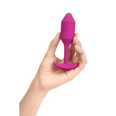Анальна пробка з вібрацією B-Vibe Snug Plug 2 рожева