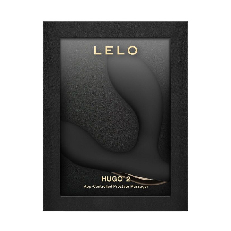 Смарт-масажер простати LELO Hugo 2 Black, 2 мотори, підвищена потужність Смарт-масажер простати LELO Hugo 2 Black, 2 мотори, підвищена потужність
