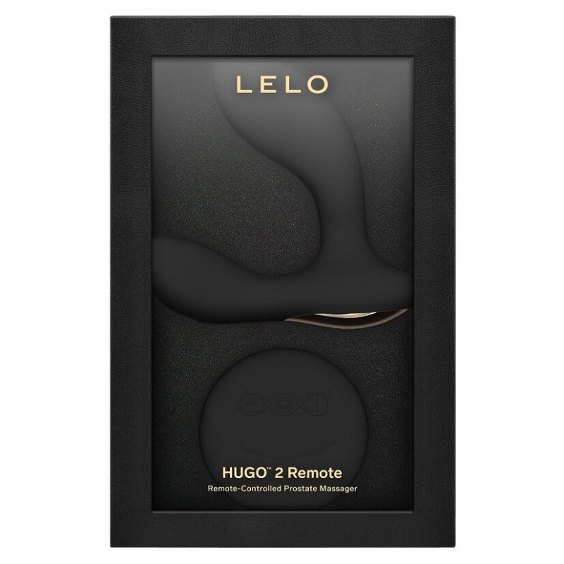 Массажер простаты LELO Hugo 2 Remote Black, 2 мотора, очень мощный, пульт ДУ Массажер простаты LELO Hugo 2 Remote Black, 2 мотора, очень мощный, пульт ДУ