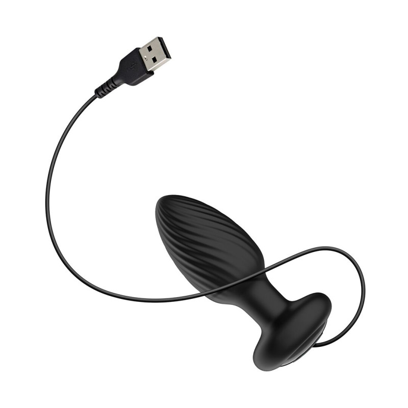 Анальна пробка Nexus TORNADO Medium, ротація + вібрація, пульт ДК Анальна пробка Nexus TORNADO Medium, ротація + вібрація, пульт ДК