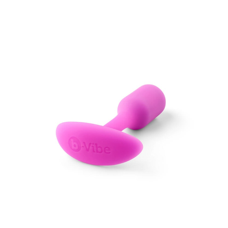 Анальна пробка із зміщеним центром ваги B-vibe Snug Plug 1 рожева Анальна пробка із зміщеним центром ваги B-vibe Snug Plug 1 рожева
