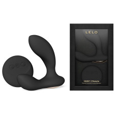 Массажер простаты LELO Hugo 2 Remote Black, 2 мотора, очень мощный, пульт ДУ