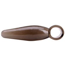 Анальна пробка Topco Sales Bottoms Up Finger Rimmers 6,9х1,9 см Сіра