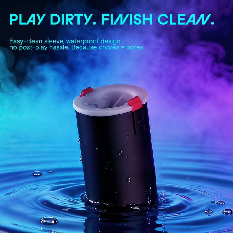 Смарт-мастурбатор Kaotik Labs The Shotty, режим edging, вібрація, обертання та імітація фрикцій