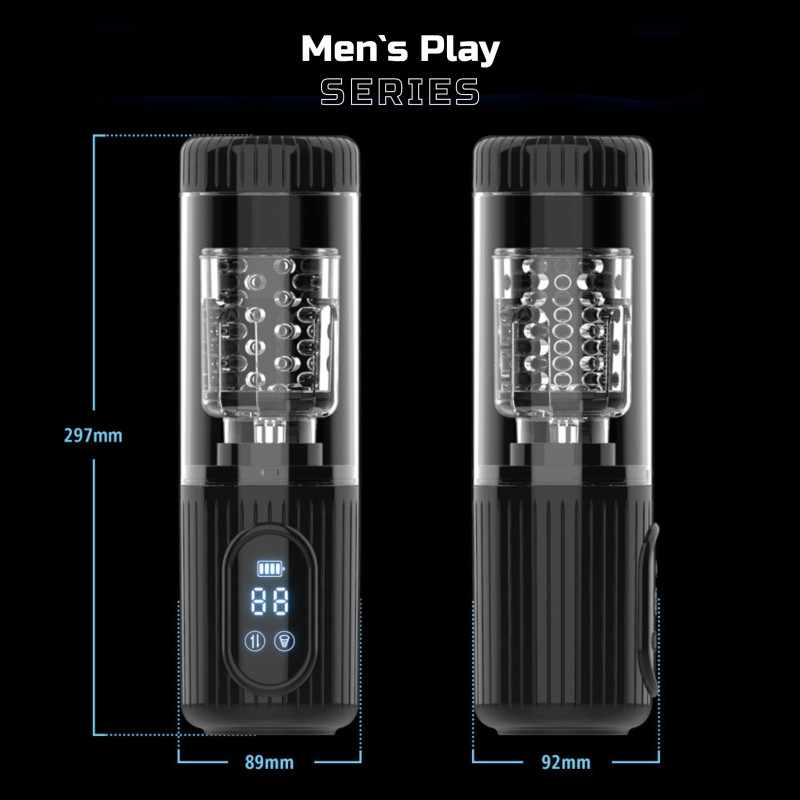 Мастурбатор Erospace Men's Play Automatic Thrusting Masturbator B2