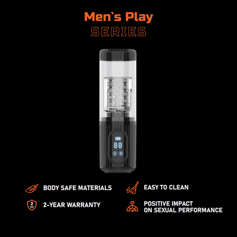 Мастурбатор Erospace Men's Play Automatic Thrusting Masturbator B2