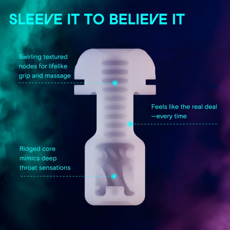 Смарт-мастурбатор Kaotik Labs The Cocoon, режим edging, пульсації, підігрів до 42 °C