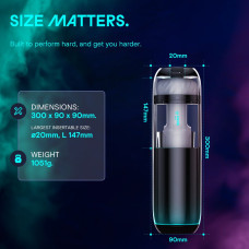 Смарт-мастурбатор Kaotik Labs The Cocoon, режим edging, пульсації, підігрів до 42 °C