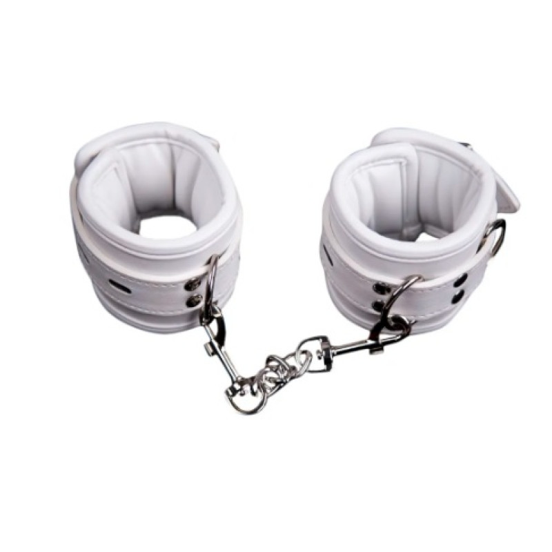 Оковы DS Fetish Ankle restraints white Оковы DS Fetish Ankle restraints white