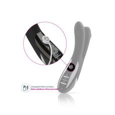 Вибратор двойной с электростимуляцией Mystim Tingling Aparte eStim Миостимулятор Черный