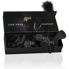 Набор БДСМ EasyToys, 4 предмета, черный