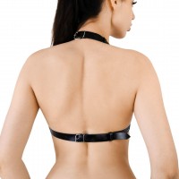 Портупея женская Art of Sex - Aiden Leather harness, Черная XS-M